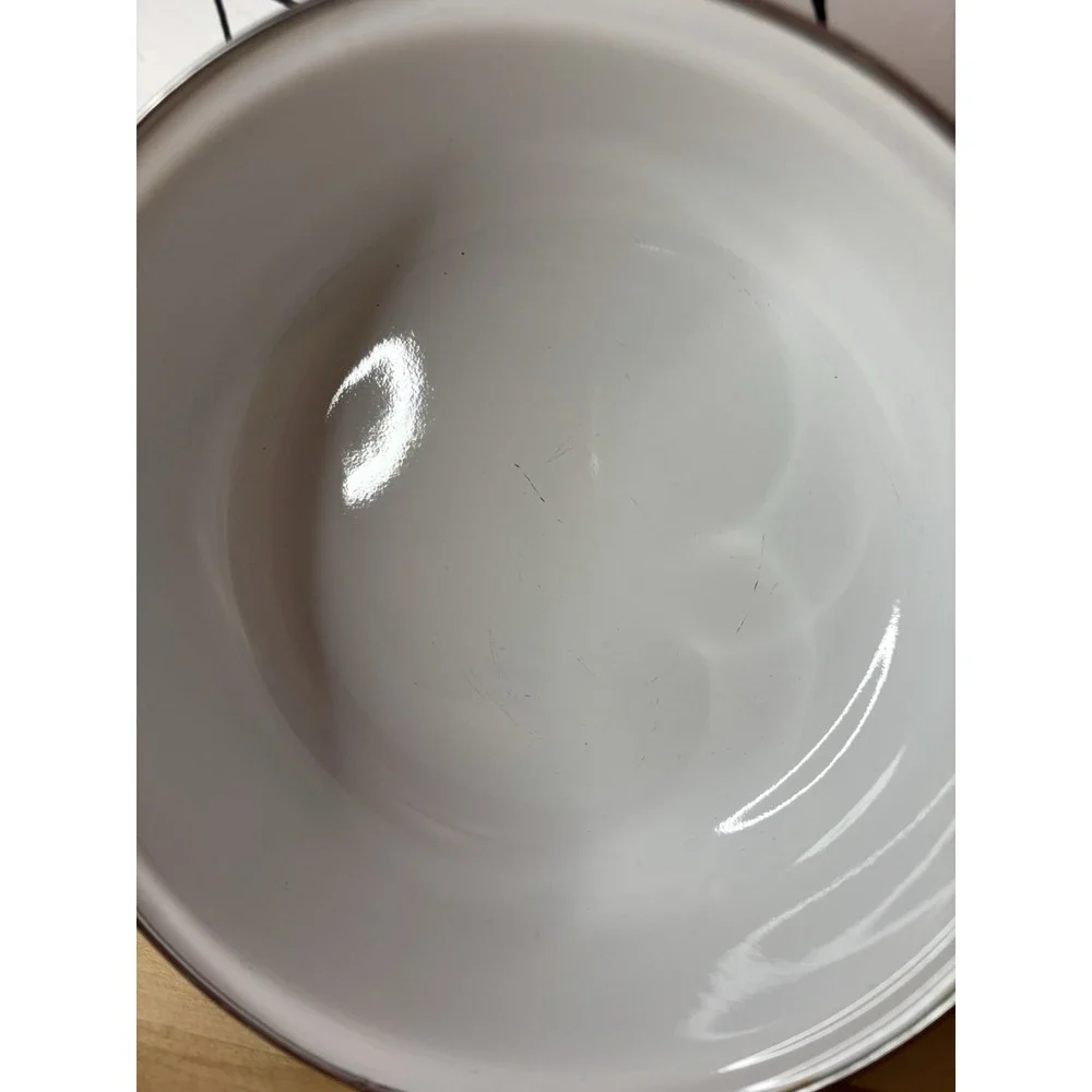 Lincoware Callaway Metals Bowl Set, White Green, 6.5